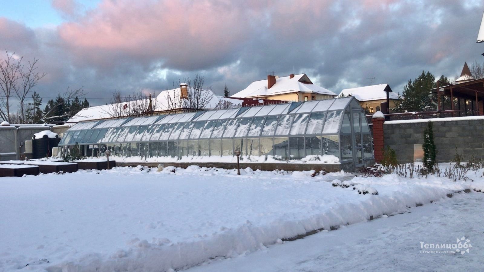 Рекордсмен: теплица длиной 18 метров